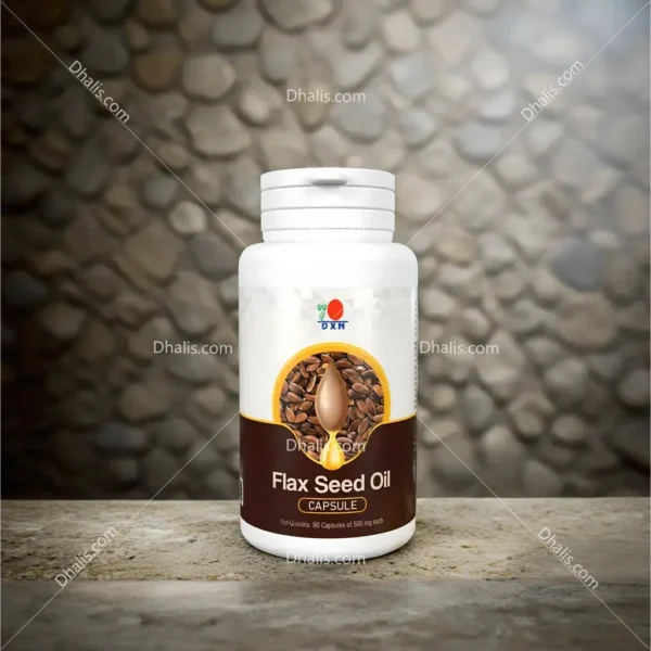 "DXN Flax Seed Capsule for Heart Health, Skin Care, and Omega-3 Benefits