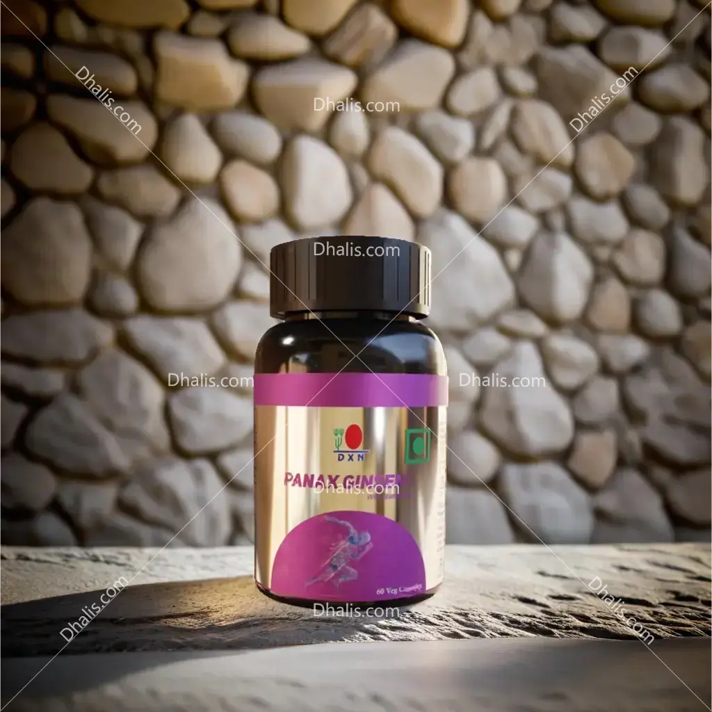 DXN Korean Red Panax Ginseng capsule for energy, immune support, and mental clarity