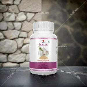 DXN Lasuna capsule made from garlic to support heart health and reduce cholesterol