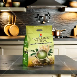 DXN Spirulina Cereal for healthy breakfast, energy boost, immunity, and detox
