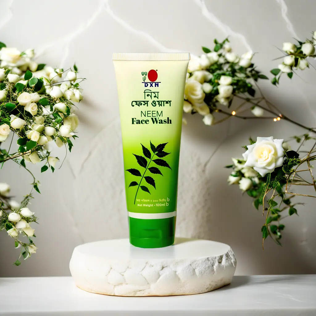 DXN Neem Face Wash – Herbal face cleanser for acne, oily skin, and clear complexion