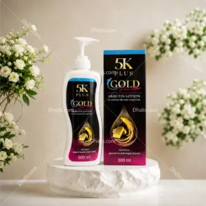 5K Plus Gold Pure Alpha Arbutin Lotion 500ml Original Thailand